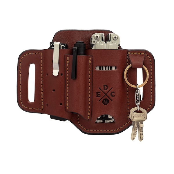Tool Organizer for S/M Multitool, Pen/Pen Light with Small Flex & Easy-Slide Belt Attachment